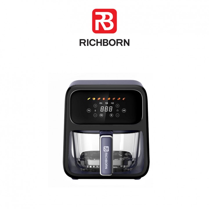 Nồi Chiên Không Dầu RICHBORN RAF48GLASS